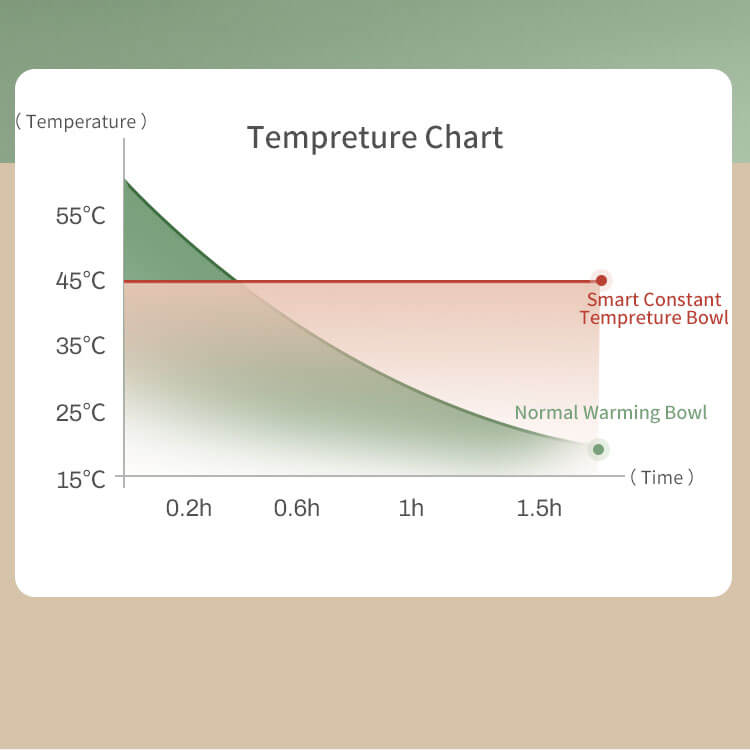 smart constant temperature bowl