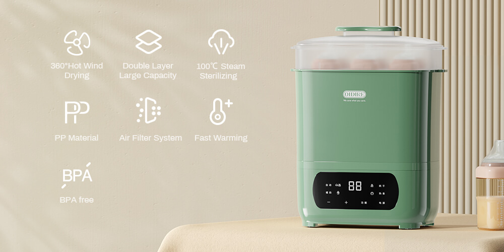 bottle warmer and sterilizer in one