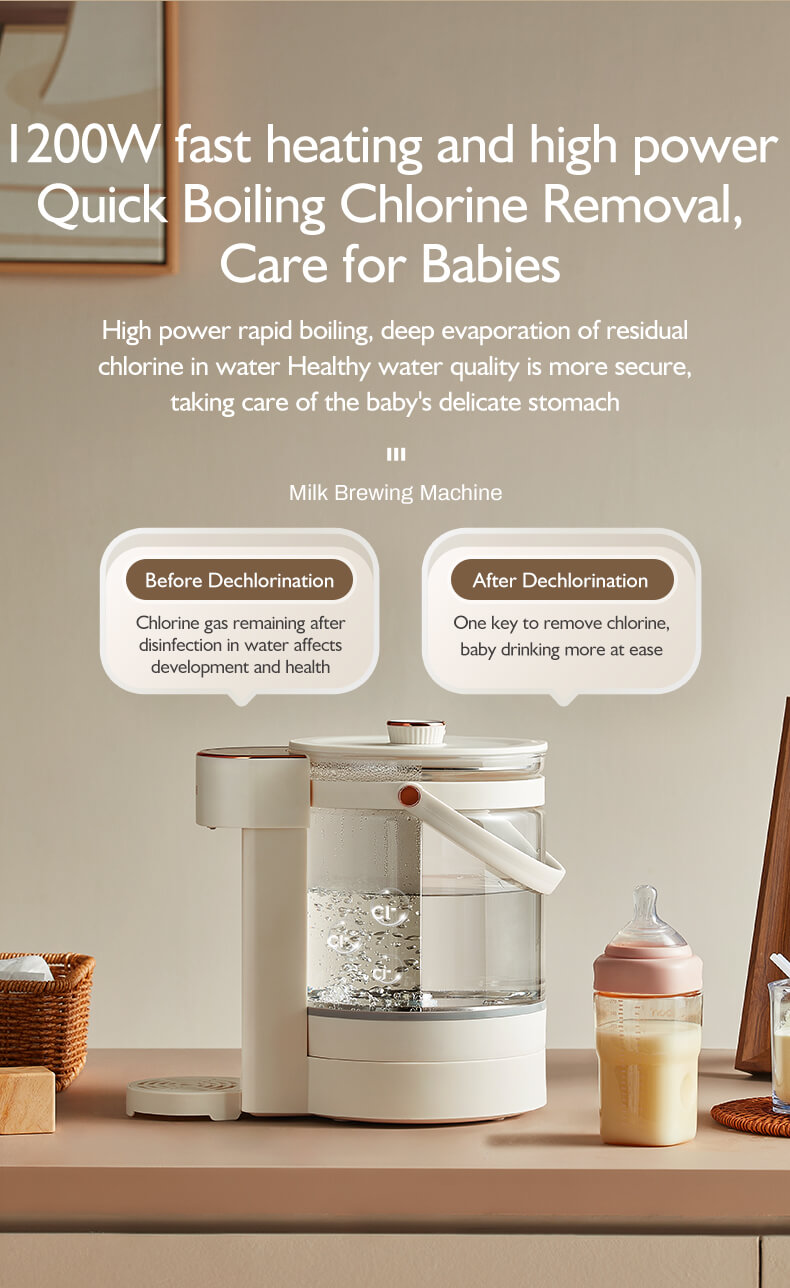 Infant water dispenser kettle